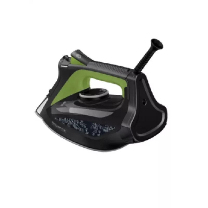Gludeklis Rowenta DW6330 Eco Intelligence Dry & Steam, Microsteam 400 HD zole, 2500 W, melns, zaļš