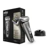 Braun Series 9 9325s Jaunākās Paaudzes Elektriskais Skūšanas Aparāts, Uzlādes Statīvs, Auduma Maciņš, Grafīta Krāsa