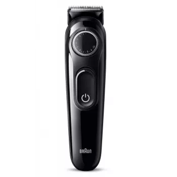 Braun BeardTrimmer 3 BT3400 Bārdas Trimeris, Mazgājams, Akumulators, Melns