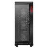 XPG BATTLECRUISER II ST Mid-Tower Melns, Midi Tornis, PC, Melns, ATX, EATX, micro ATX, Mini-ITX, Nerūsējošais tērauds, Gaming