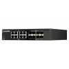 QNAP QSW-3216R-8S8T tīkla slēdzis Nepārvaldāms L2 10G Ethernet (100/1000/10000) Melns