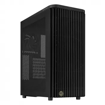 PC korpuss ASUS ProArt PA401 Mesh Panel Melns, ATX, 2x160mm priekšā, 1x120mm aizmugurē, 2x3.5 collu + 2x2.5 collu, USB 3.2 Gen1