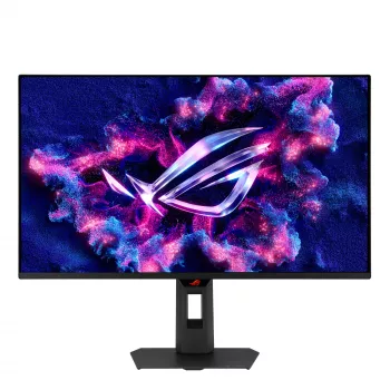 ASUS ROG Strix OLED XG27AQDMG spēļu monitors 26.5 collas 2560x1440 WOLED 0.03 ms USB 3.2 Gen 1 VESA augstuma regulējams, melns