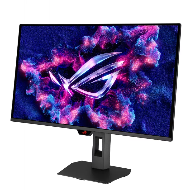 ASUS ROG Strix OLED XG27AQDMG spēļu monitors 26.5 collas 2560x1440 WOLED 0.03 ms USB 3.2 Gen 1 VESA augstuma regulējams, melns