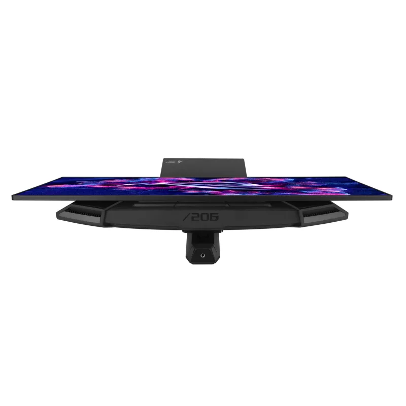 ASUS ROG Strix OLED XG27AQDMG spēļu monitors 26.5 collas 2560x1440 WOLED 0.03 ms USB 3.2 Gen 1 VESA augstuma regulējams, melns