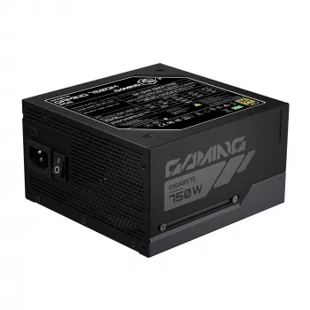 GIGABYTE GAMING 750GM PG5 Barošanas bloks - PCIe 5.1, 80 PLUS Gold, pilnībā modulārs, 135mm ventilators, ATX 3.1 saderīgs, EU spraudnis
