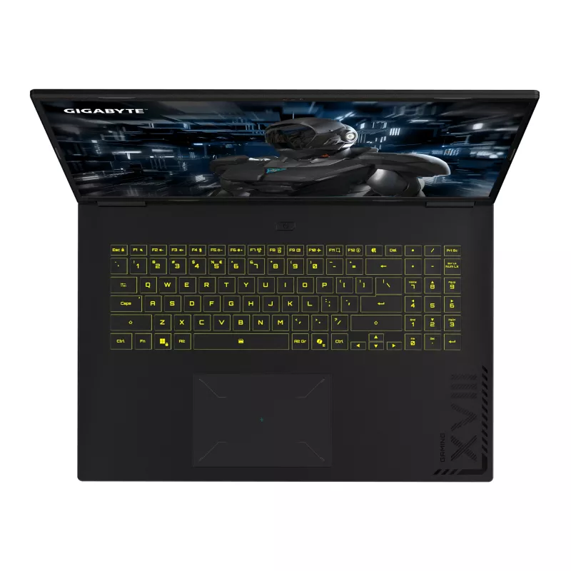 GIGABYTE Gaming A18 PRO DXJG3DEBC4SH klēpjdators, Intel Core 7 240H, 45.7 cm (18 inch) WQXGA, 32 GB LPDDR5x, 1 TB SSD, NVIDIA GeForce RTX 5070 Ti, Wi-Fi 6E, Windows 11 Home, melns