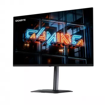 GIGABYTE MO32U24 32 collu QD-OLED spēļu monitors, 4K UHD 3840x2160, 240Hz, 0.03ms, HDMI 2.1, DisplayPort 1.4, HDR True Black 500