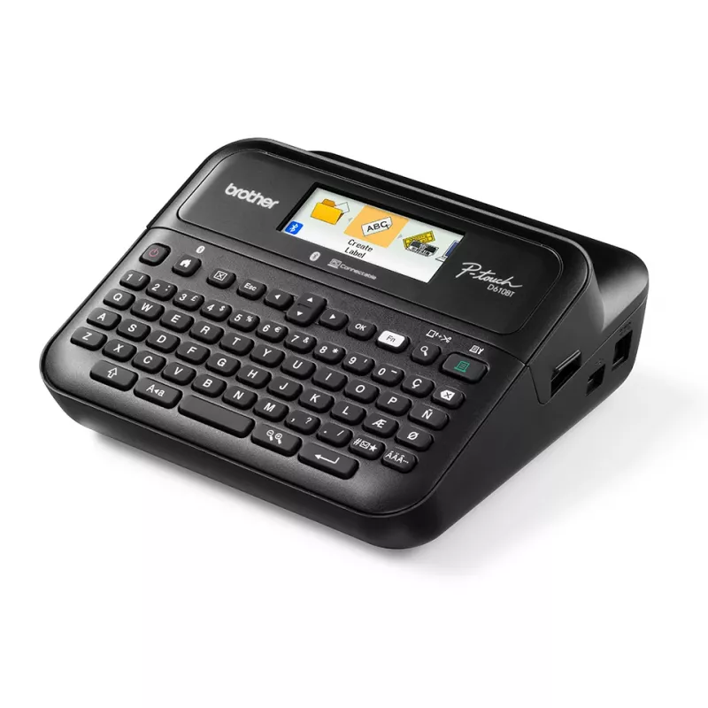 Brother PT-D610BTVP etiķešu printeris, termopārneses, 180 x 360 DPI, 30 mm/sek, vadu un bezvadu, Bluetooth, TZe