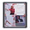 Nobo Premium Plus āra magnētiskais slēdzamais paziņojumu dēlis 8xA4