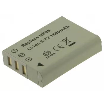 2-Power akumulators digitālajai kamerai 3.7V 1500mAh, 1800 mAh, 3.7 V, Litija-jonu