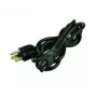 2-Power PWR0004C strāvas kabelis melns