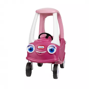 Little Tikes Cozy Coupe Princess, no 1,5 gadiem, 4 riteņi, Plastmasa, Zils, Rozā, Balts