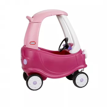 Little Tikes Cozy Coupe Princess, no 1,5 gadiem, 4 riteņi, Plastmasa, Zils, Rozā, Balts