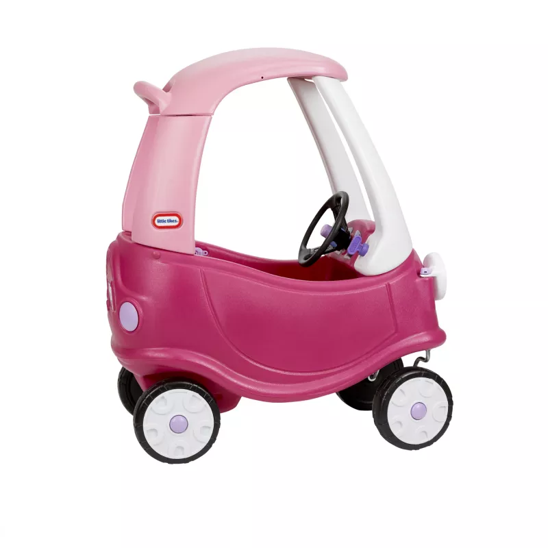 Little Tikes Cozy Coupe Princess, no 1,5 gadiem, 4 riteņi, Plastmasa, Zils, Rozā, Balts