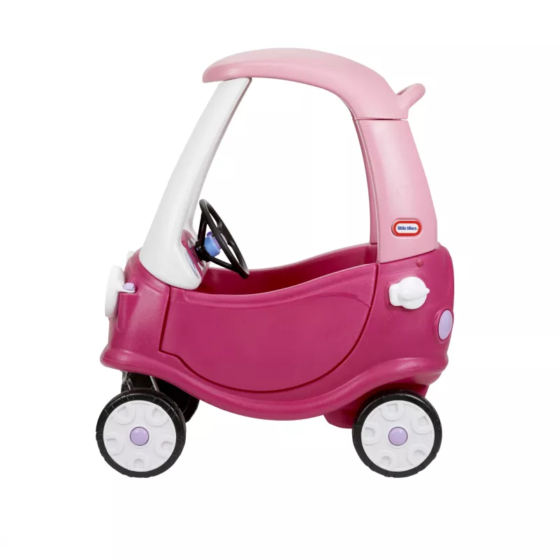 Little Tikes Cozy Coupe Princess, no 1,5 gadiem, 4 riteņi, Plastmasa, Zils, Rozā, Balts
