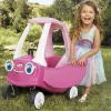 Little Tikes Cozy Coupe Princess, no 1,5 gadiem, 4 riteņi, Plastmasa, Zils, Rozā, Balts