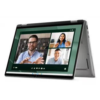 DELL Latitude 7450 2-in-1 Intel Core Ultra 7 165U Hibrids (2-in-1) 35.6 cm (14 collu) Skārienekrāns Full HD+ 16 GB LPDDR5x-SDRAM 512 GB SSD Wi-Fi 7 (802.11be) Windows 11 Pro Pelēks