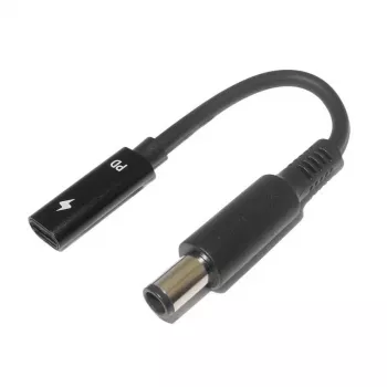 CoreParts MBXUSBC-CO0001 dzimuma mainītāja kabelis USB C 7.4 x 5 mm Melns