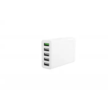 CoreParts MBXUSBA-AC0004 universāls mobilā telefona lādētājs Balts AC Iekštelpām