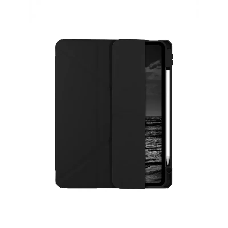 d bramante LOIAICBL6825 aizsargmaciņš Apple iPad Air 11 collu (27,9 cm) — saderīgs M3/M2/5./4. paaudzei, statīva režīms, 220 g