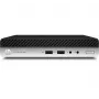 T1A HP ProDesk 400 G4 Atjaunots Intel® Core™ i5 i5-8400T 8 GB DDR4-SDRAM 256 GB SSD Windows 10 Pro Mini PC Melns, Sudrabs