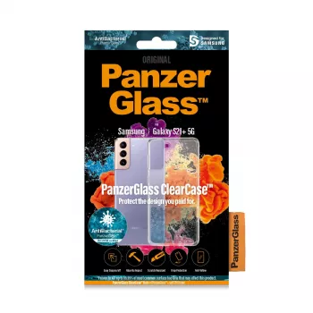 PanzerGlass® ClearCase™ Samsung Galaxy S21 Plus 5G aizsargmaciņš, caurspīdīgs