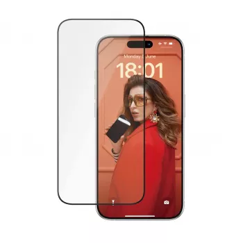 PanzerGlass® Keramiskais ekrāna aizsargs iPhone 15 Pro | Ultra-Wide Fit ar EasyAligner