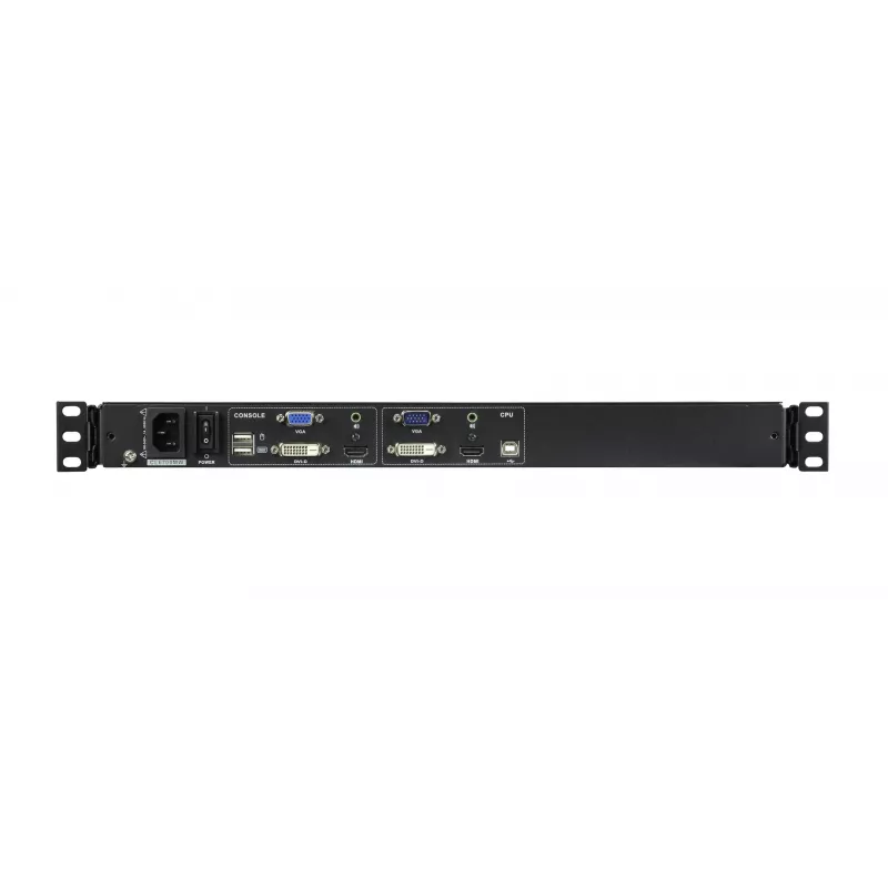 ATEN CL6700MW-ATA-2XK06GG statnis ar konsoli 43.9 cm (17.3 collu) Melns 1U