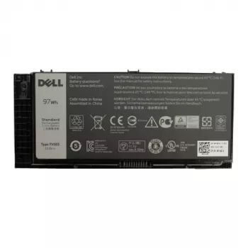 DELL FV993 9-šūnu litija-jona akumulators (97 Wh, melns) - rezerves daļa klēpjdatoram