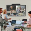 HP Poly Studio X52 All-in-One Video Bar — grupas videokonferenču sistēma, 4K Ultra HD, 30 fps, 95°, 5x, Android