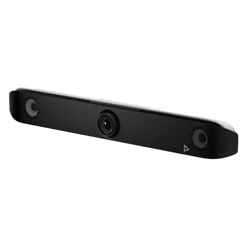 HP Poly Studio X52 All-in-One Video Bar — grupas videokonferenču sistēma, 4K Ultra HD, 30 fps, 95°, 5x, Android