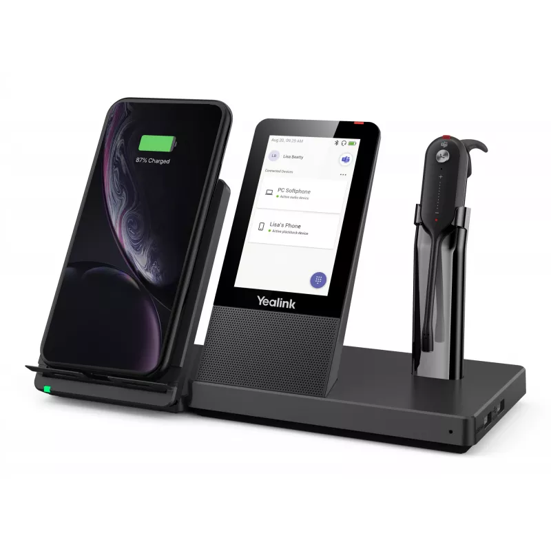 Bezvadu DECT austiņas Yealink WH67