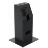 Kiosk komplekts Ergonomic Solutions SpacePole Mini Kiosk Countertop Melns Metāls