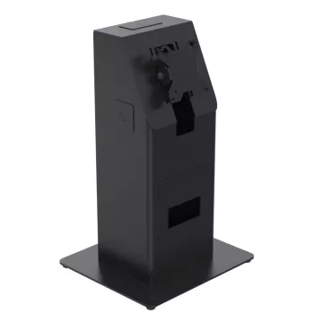 Kiosk komplekts Ergonomic Solutions SpacePole Mini Kiosk Countertop Melns Metāls