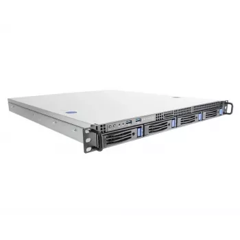Plauktu serveris ERNITEC SR-1X54R-A4-WS 1U, 4 nodalījumi, modelis SR-1X54R-A4-WS