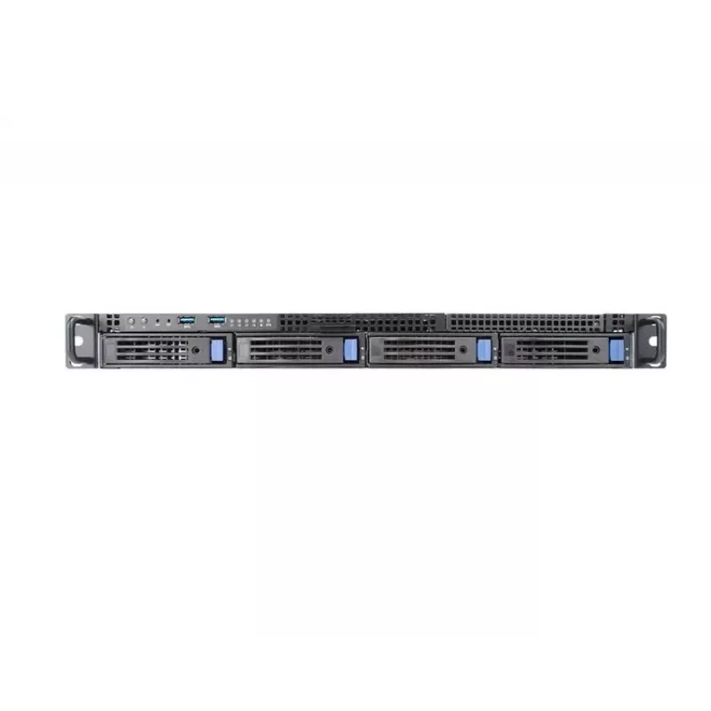 Plauktu serveris ERNITEC SR-1X54R-A4-WS 1U, 4 nodalījumi, modelis SR-1X54R-A4-WS