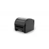 Etiķešu printeris Capture CA-RP420 — tiešā termoprintera 203 dpi darbvirsmas modelis ar USB, seriālo un Ethernet portiem (melns)