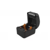 Etiķešu printeris Capture CA-RP420 — tiešā termoprintera 203 dpi darbvirsmas modelis ar USB, seriālo un Ethernet portiem (melns)