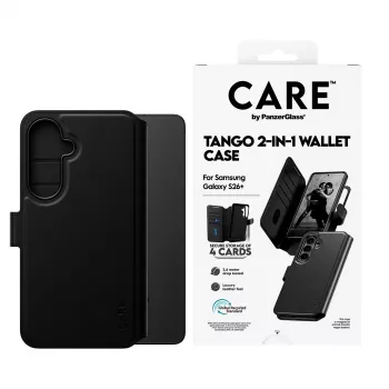 PanzerGlass CARE™ by ® Tango 2-in-1 Makācijs ar Qi Samsung Galaxy S26+