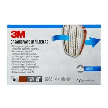 3M 6055 Gāzes un tvaika filtrs 4 gab.