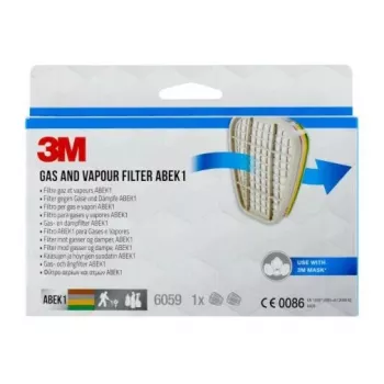3M 7100141697 Gāzes un tvaika filtrs, 2 gab.