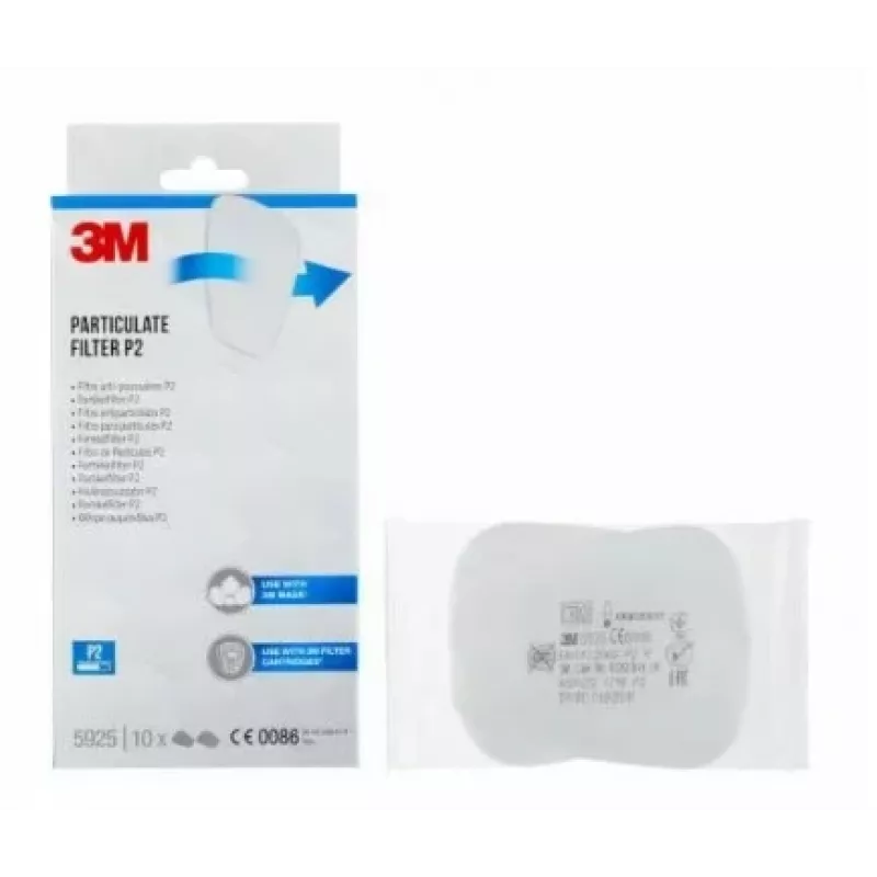 3M Highland 7100141634 Daļiņu filtrs 10 gab.