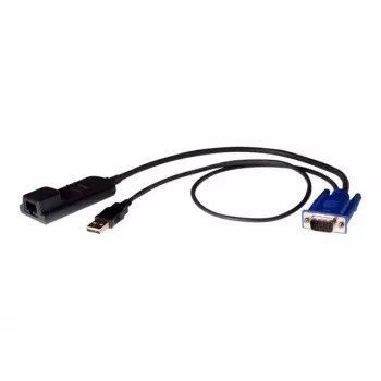 Vertiv Avocent MPUIQ-VMCDP KVM interfeisa adapteris DISPLAYPORT, USB 2.0 Melns