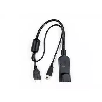 Vertiv Avocent MPUIQ-VMCHD KVM saskarnes adapteris HDMI, USB 2.0 Melns