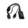 Vertiv Avocent MPUIQ-VMCHD KVM saskarnes adapteris HDMI, USB 2.0 Melns