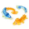 CrystaLynx Dragons 9 collu kolekcionējama artikulēta pūķa figūriņa bērniem un pieaugušajiem, Blind Box, fidget rotaļlieta mājām un birojam (stili var atšķirties)