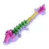 CrystaLynx Dragons 9 collu kolekcionējama artikulēta pūķa figūriņa bērniem un pieaugušajiem, Blind Box, fidget rotaļlieta mājām un birojam (stili var atšķirties)