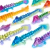 CrystaLynx Dragons 9 collu kolekcionējama artikulēta pūķa figūriņa bērniem un pieaugušajiem, Blind Box, fidget rotaļlieta mājām un birojam (stili var atšķirties)