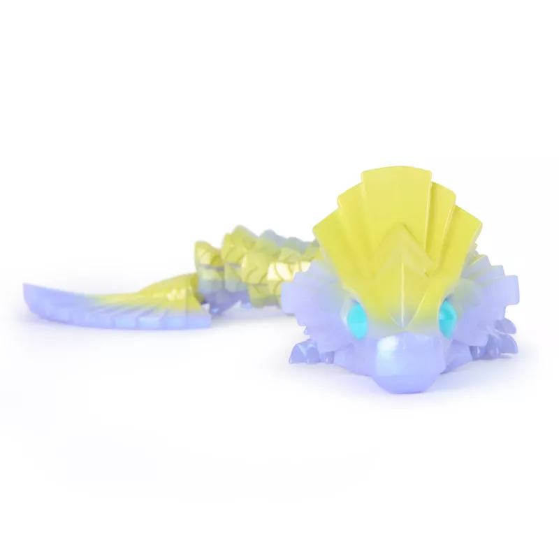 CrystaLynx Dragons 9 collu kolekcionējama artikulēta pūķa figūriņa bērniem un pieaugušajiem, Blind Box, fidget rotaļlieta mājām un birojam (stili var atšķirties)